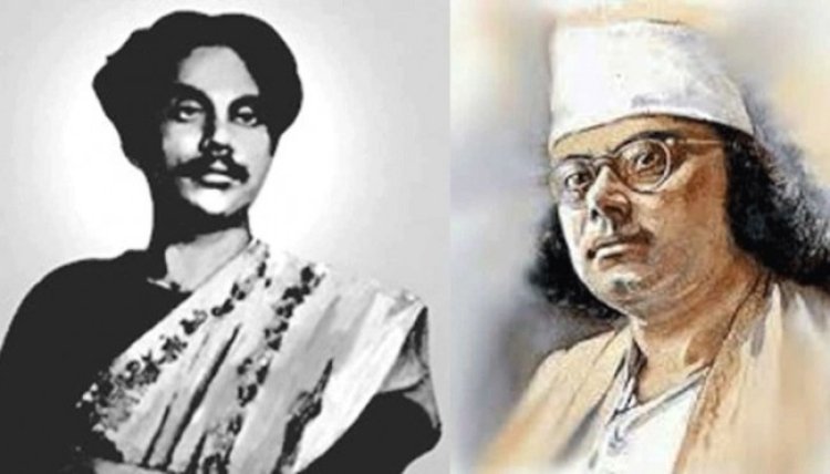 দ্রোহের কবি কাজী নজরুল ইসলাম এর ১২৪ তম জন্মজয়ন্তী আজ।